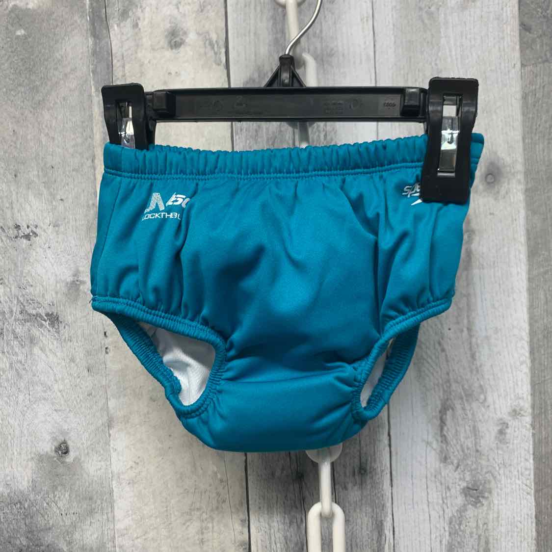 Size Medium Teal Speedo Swim Diaper