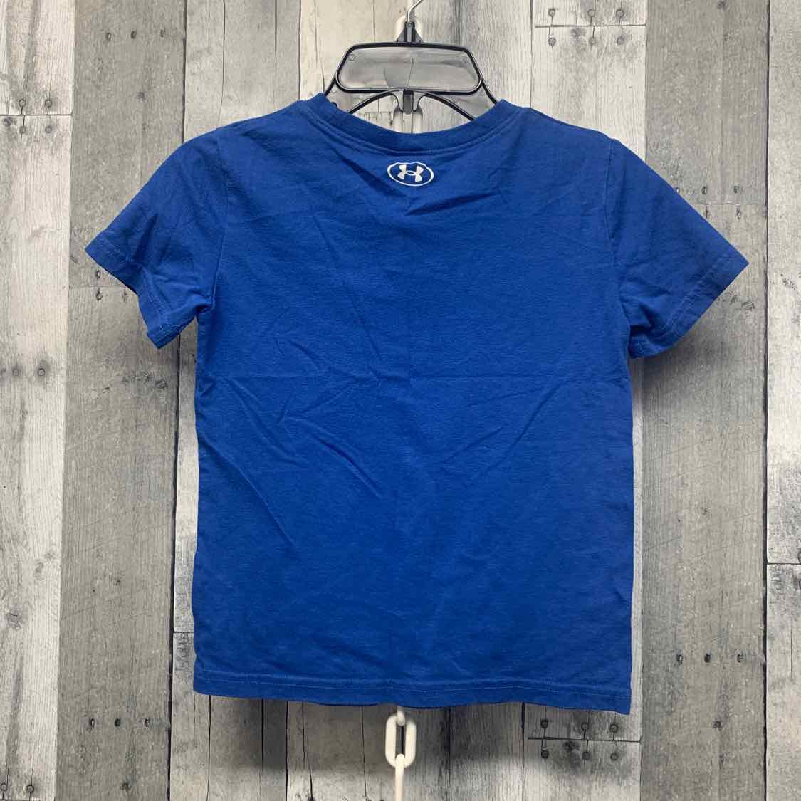 Size 6 Blue Graphic Sport Brand T Shirt