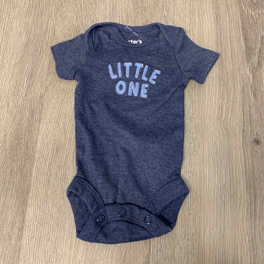Size Preemie Navy Child of Mine Bodysuit