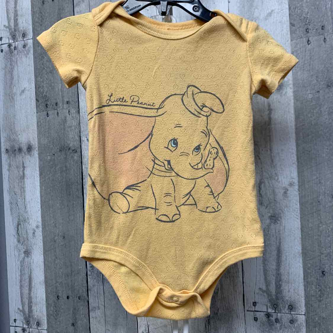 Size 12 Months Yellow Disney Bodysuit