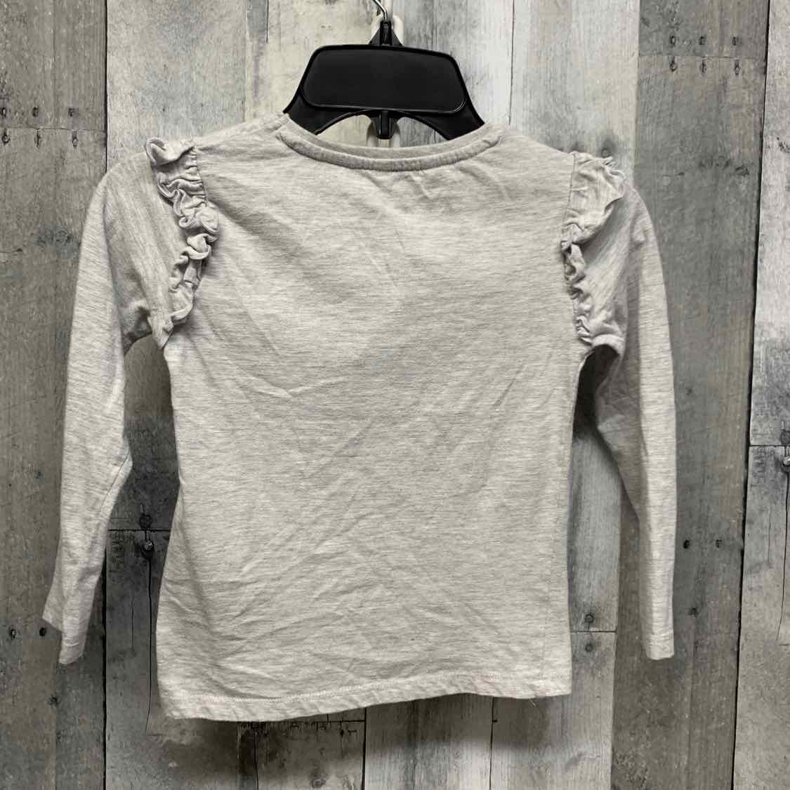 Size 4/5 Gray Graphic B Brand Long Sleeve Shirt