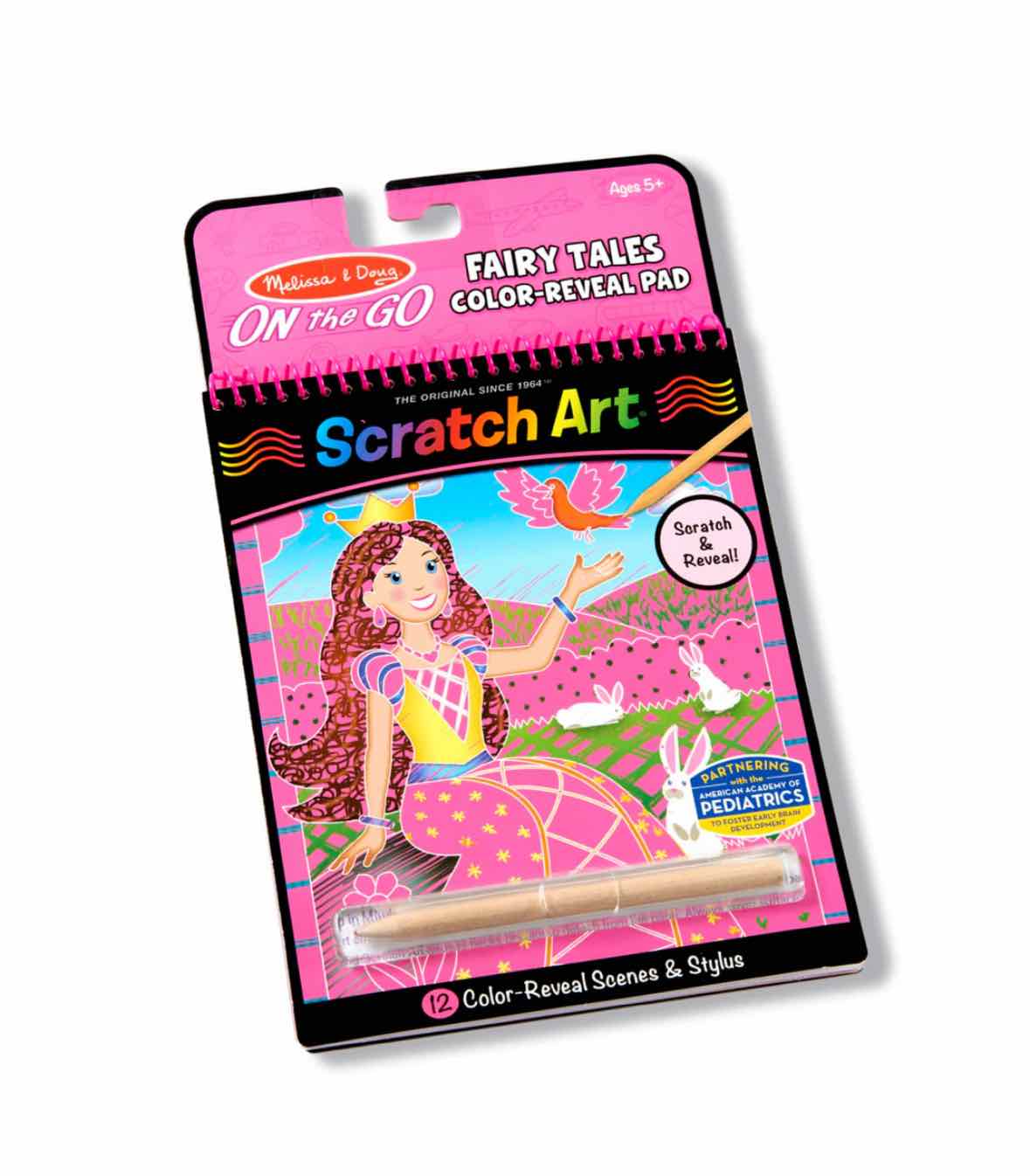 Melissa & Doug Scratch Art Favorite Things Reveal Pad
