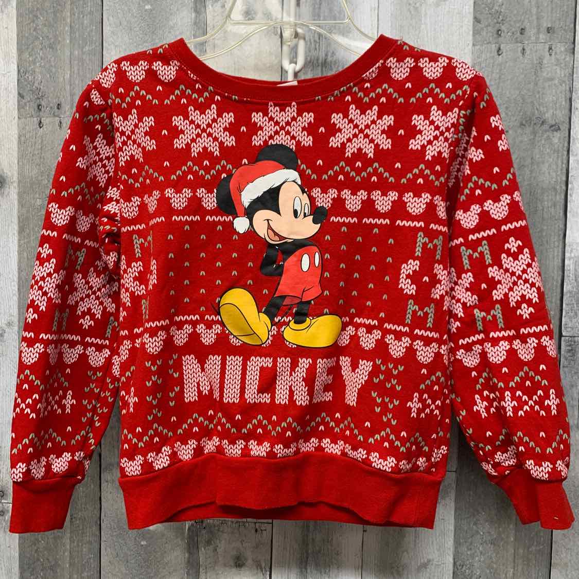 Size 6/7 Red/White Disney Pull Over