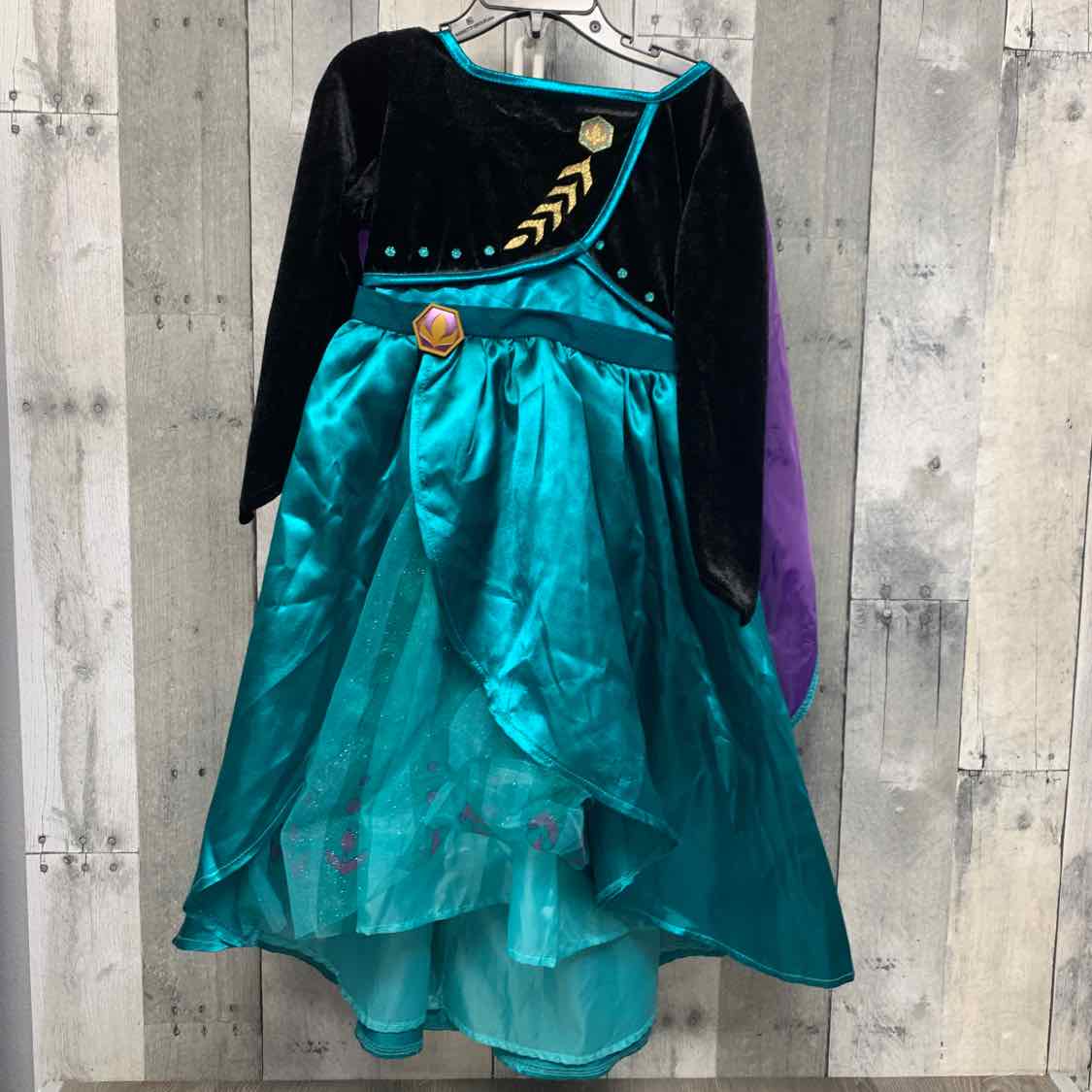 Disney Teal Size 3/4 Halloween Costume - Little Kid