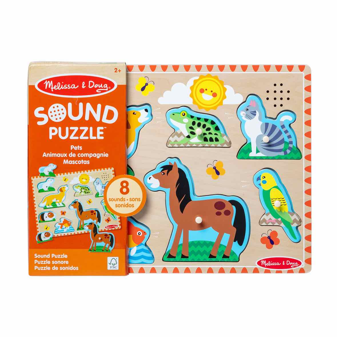 Melissa & Doug Pets Sound Puzzle