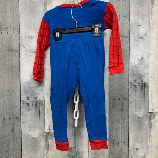 Size 3T Blue/Red Spiderman 2pc PJs