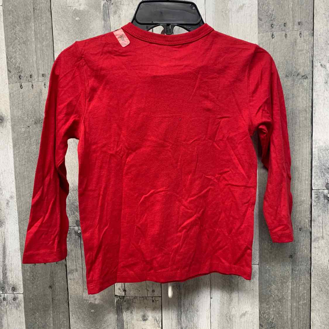 Size 4T Red Graphic Children's Place Long Sleeve Shirt