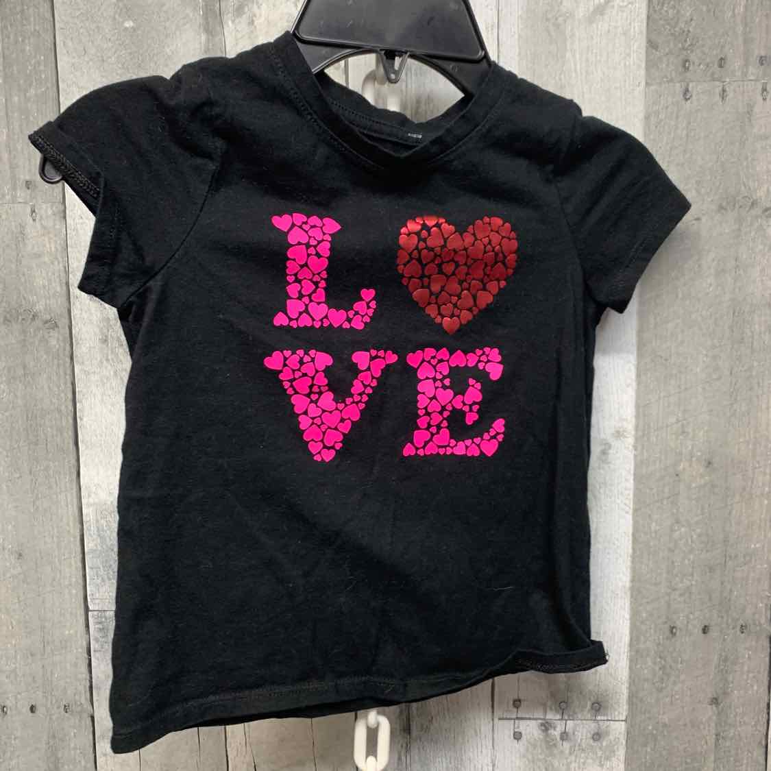 Size 4/5 Black Graphic Cat & Jack T Shirt