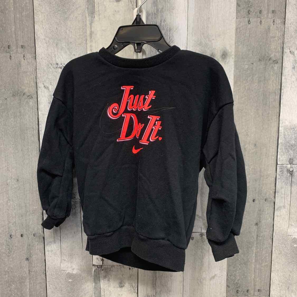 Size 2T Black Sport Brand Sweat Shirt