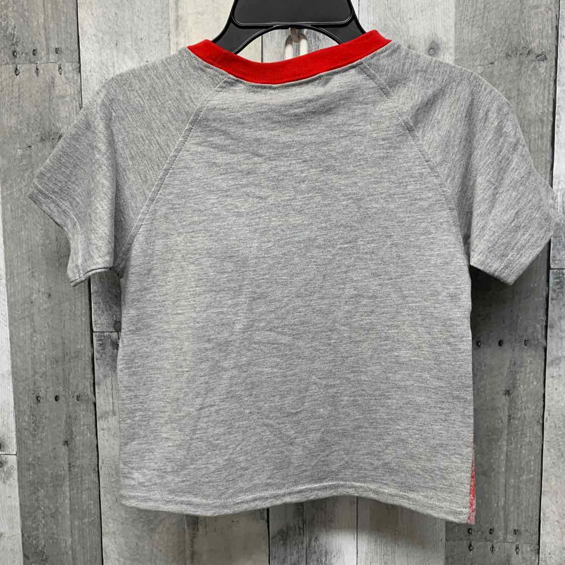 Size 5 Gray/Red Boyz Wear T Shirt