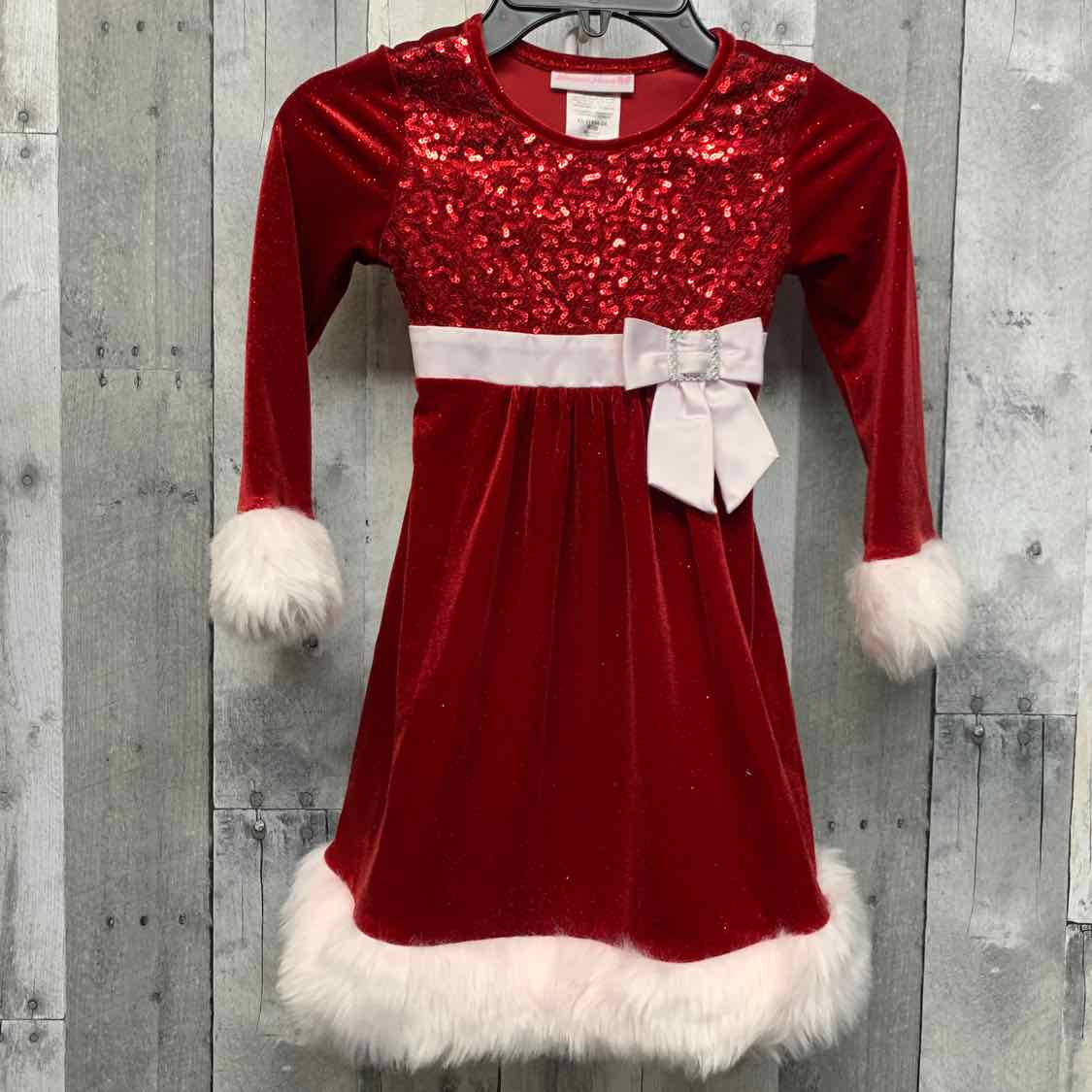 Size 4T Red/White Bonnie Jean/Baby Dress - Party