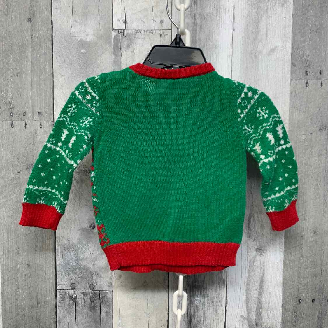 Size 6-9 Months Green/Red Dr Seuss Sweater
