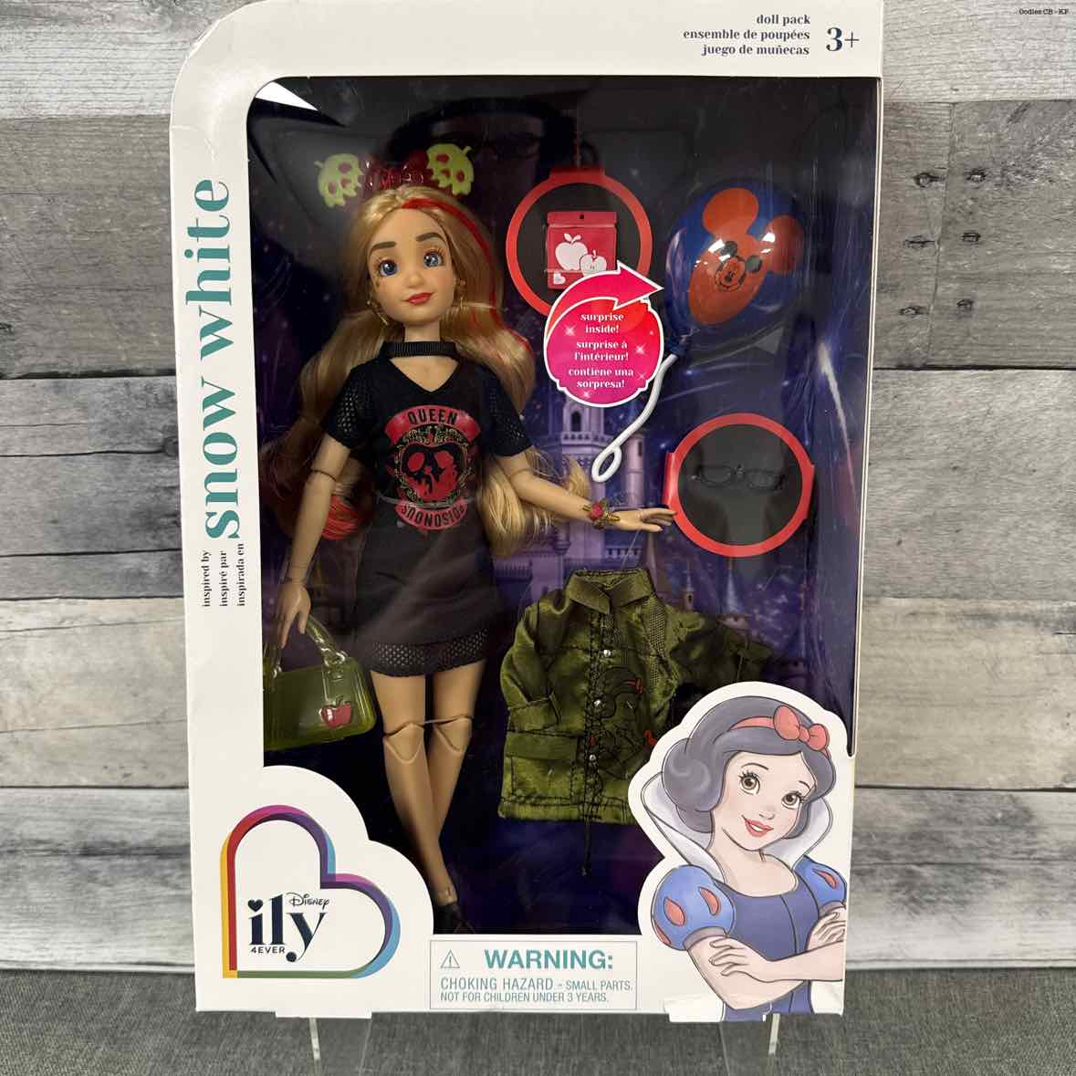 Disney Black/Red Doll