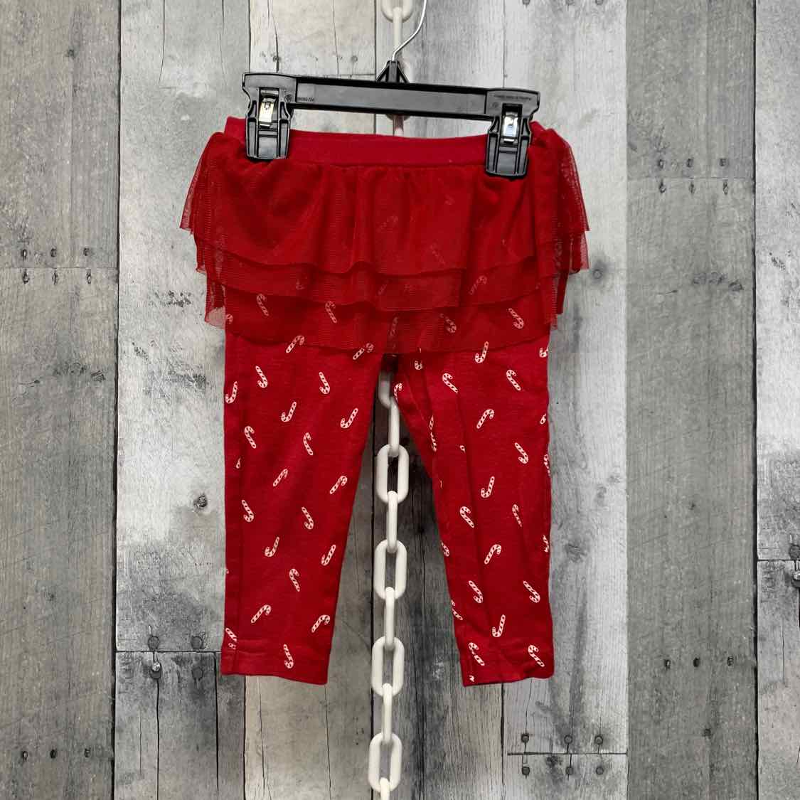 Size 12 Months Red/White Carter's Leggings