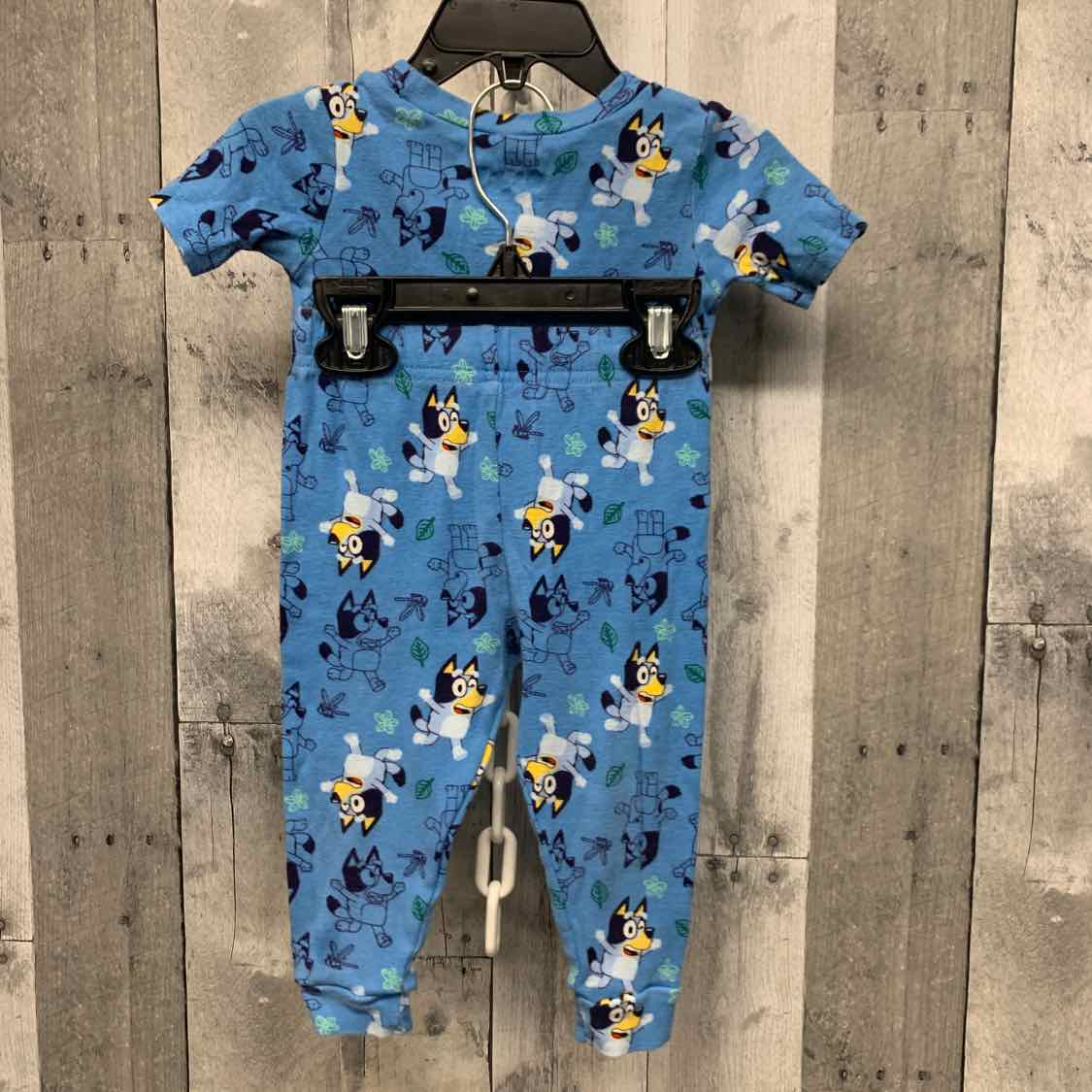 Size 2T Blue Graphic Disney 2pc PJs