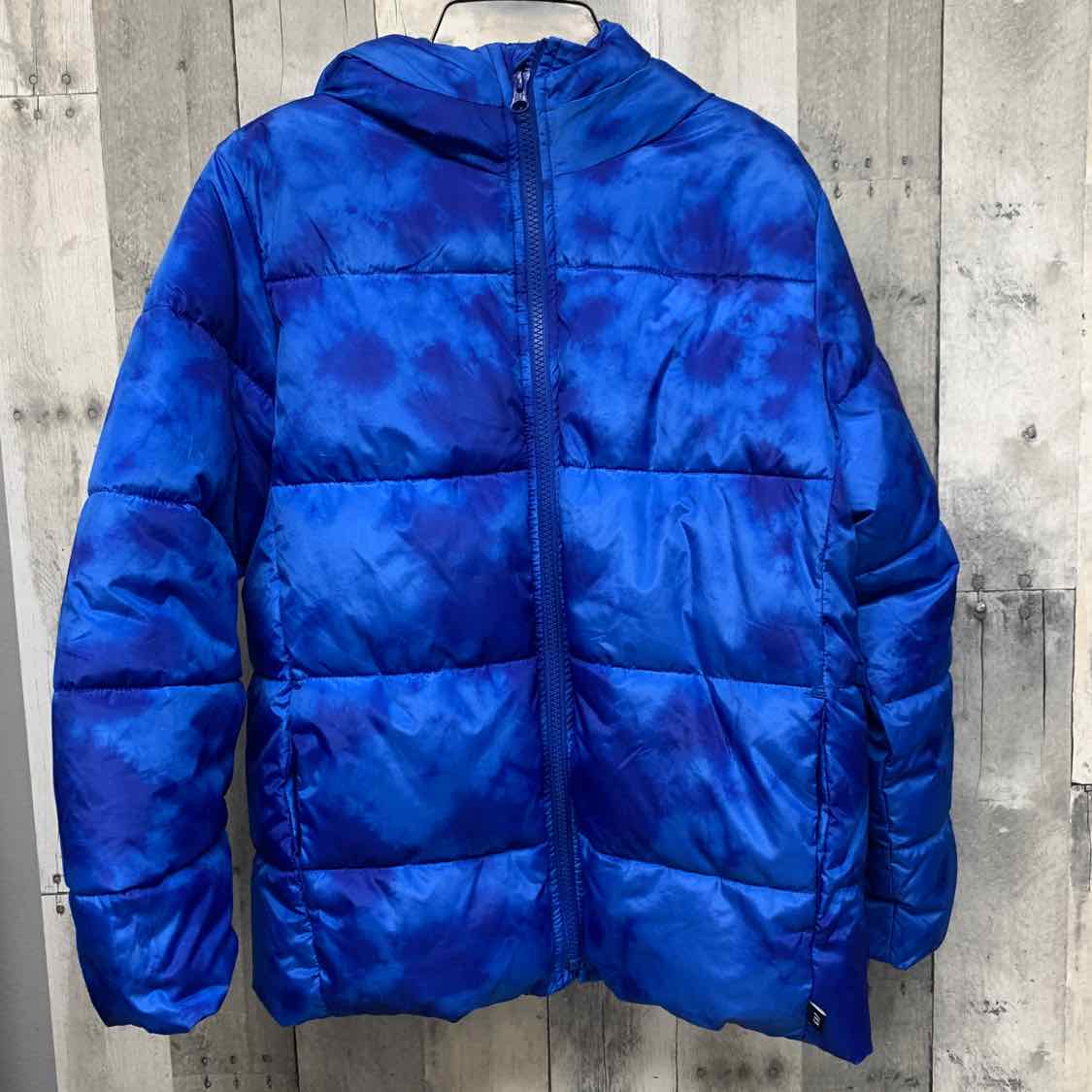 Size Large Blue Print Gap Snow Jacket