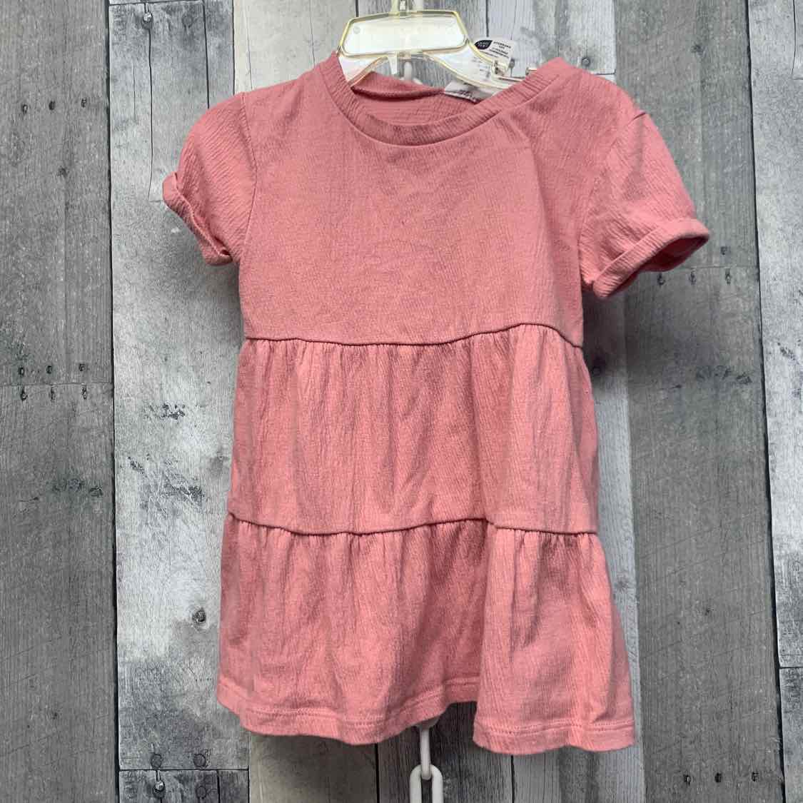 Size 2T Pink Okie Dokie Dress - Knit