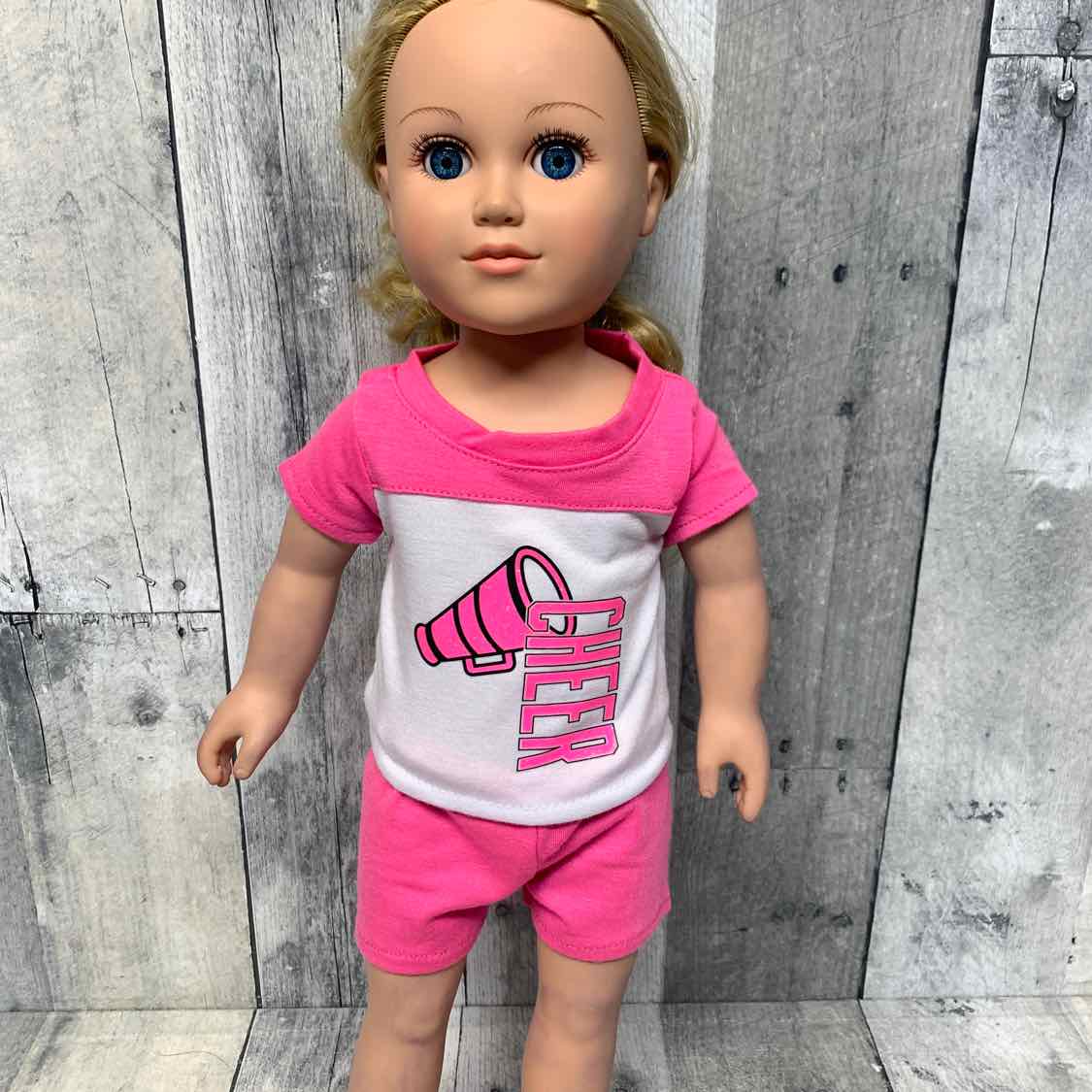 2pc 18" Cheerleading Practice Outfit - OodlesCB