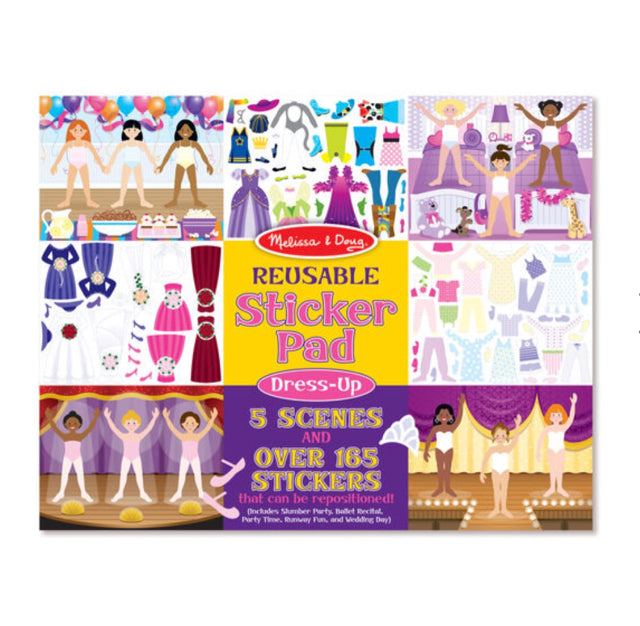 Melissa & Doug Dress-Up Reusable Sticker Pad