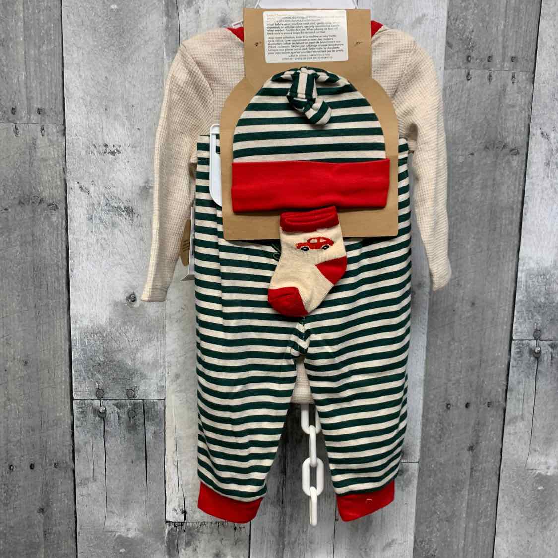 Size 9 Months Tan Baby Essentials Shirt/Pants