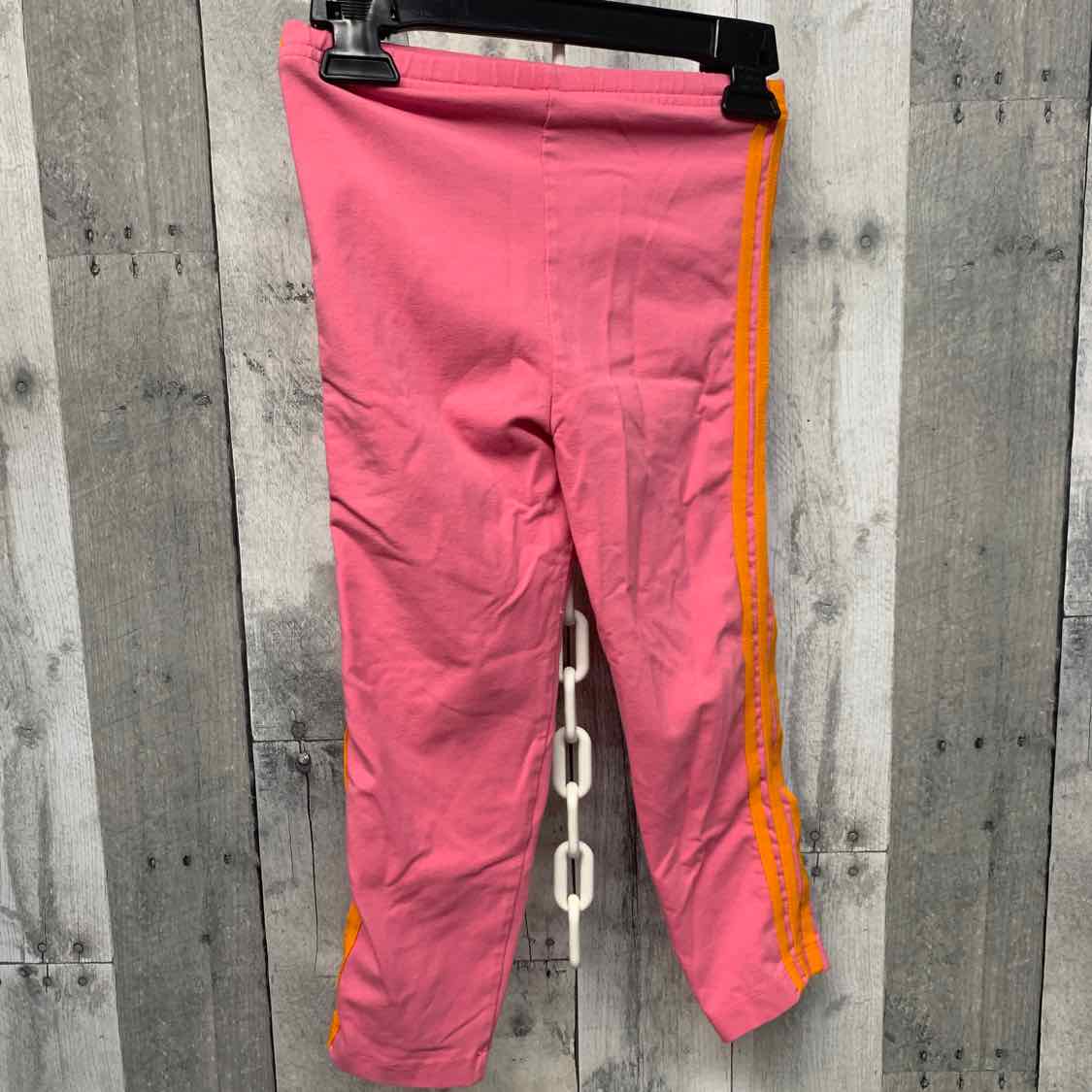 Size 3/4 Pink/Orange Sport Brand Leggings