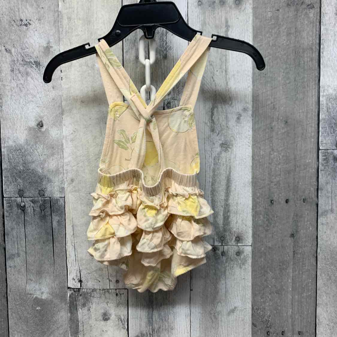 Size 0-3 Months Pink Print B Brand Romper