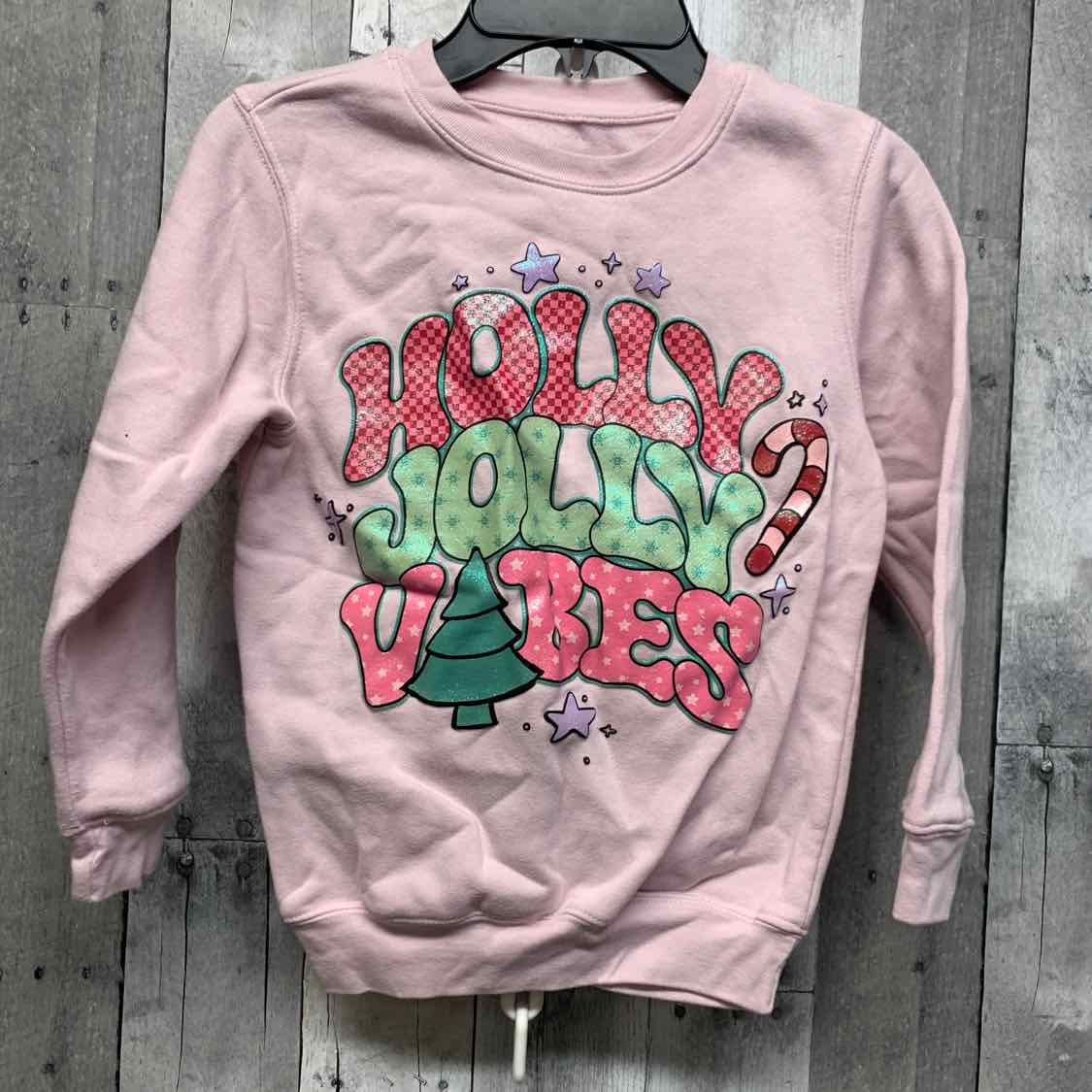 Size 5/6 Pink Graphic B Brand Pull Over