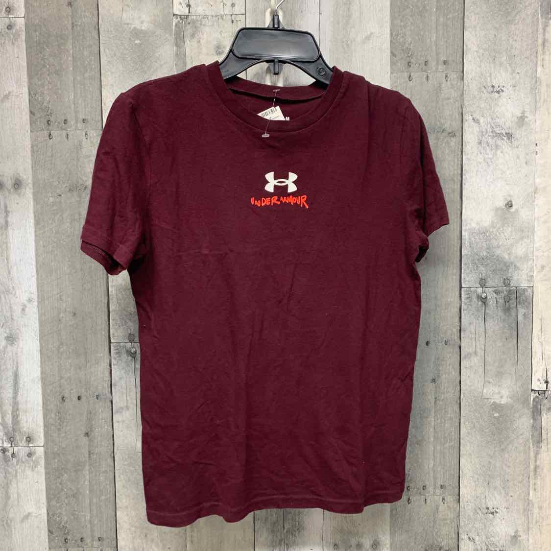 Size Medium Burgundy Sport Brand T Shirt
