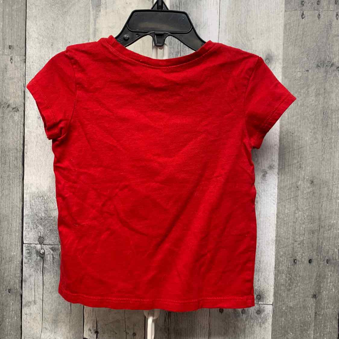 Size 2T Red Print Old Navy T Shirt