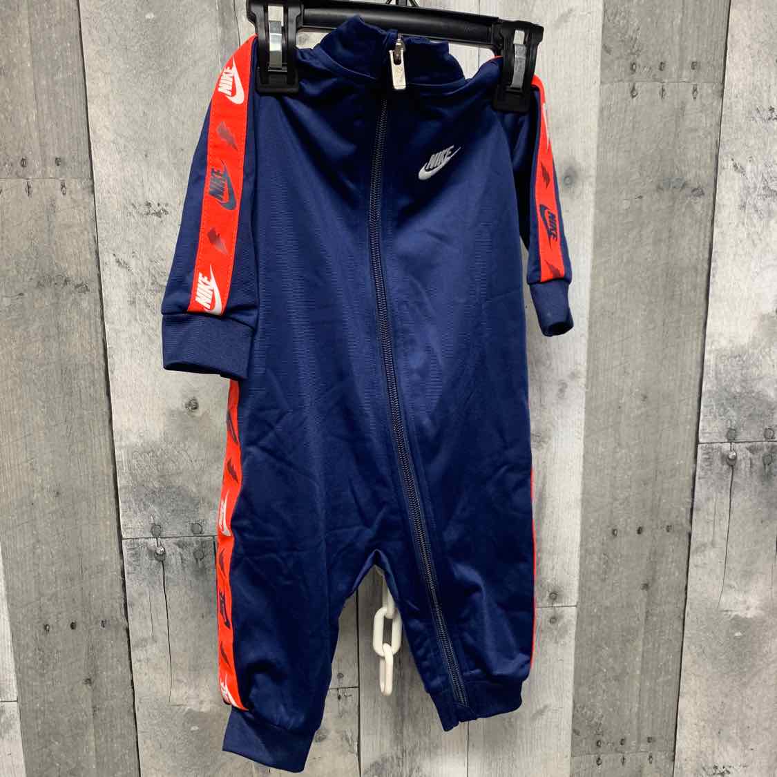 Size 6 Months Navy/Red Sport Brand Light Jacket