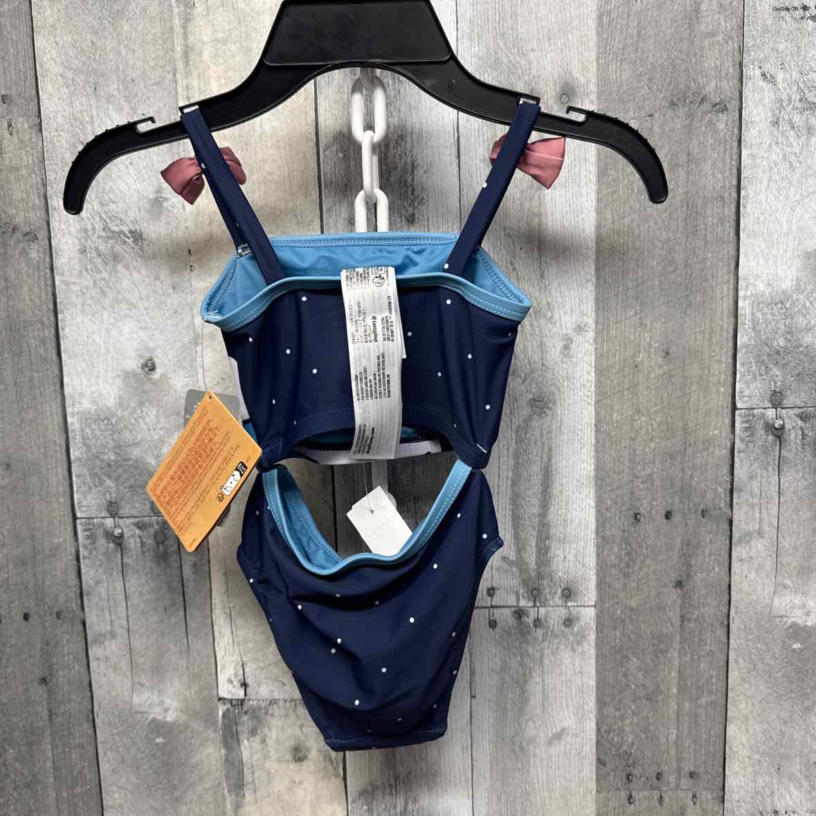 Size 4 Navy/Blue Disney Store Swim Suit - 1pc