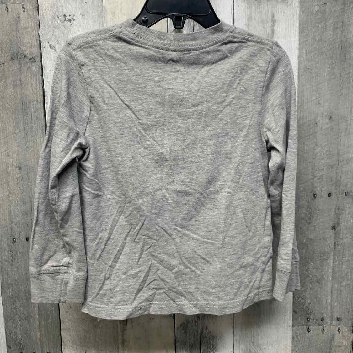 Size 2T Gray Sport Brand Long Sleeve Shirt