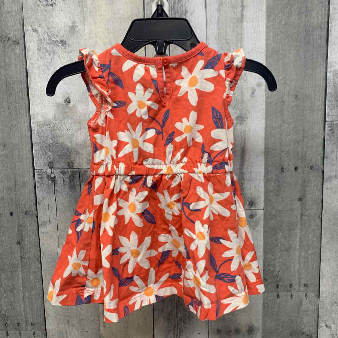 Size 6 Months Coral Graphic Just One You Dress - Knit