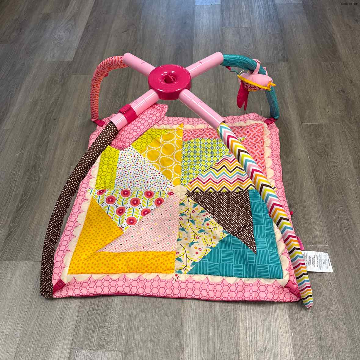 Infantino Pink/Brown Floor Gym