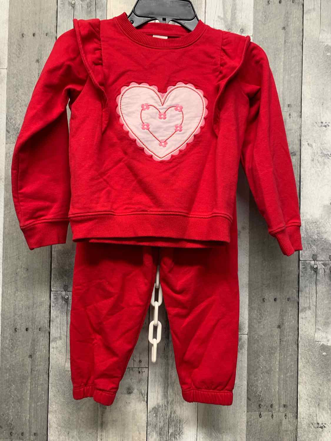 Size 4T Red/Pink Gymboree Shirt/Pants