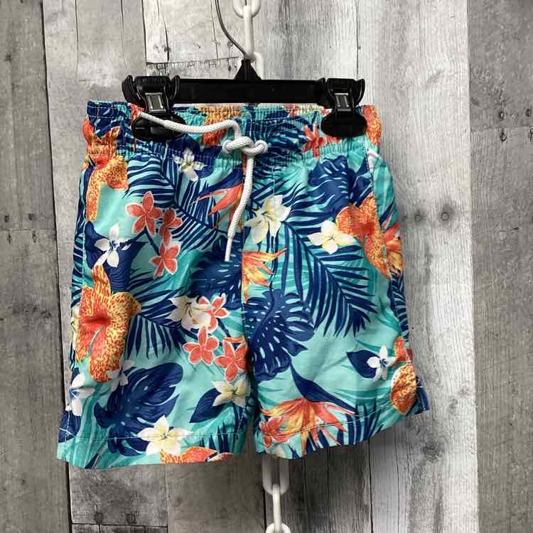 Size 2T Blue/Orange Children's Place Swim Trunks