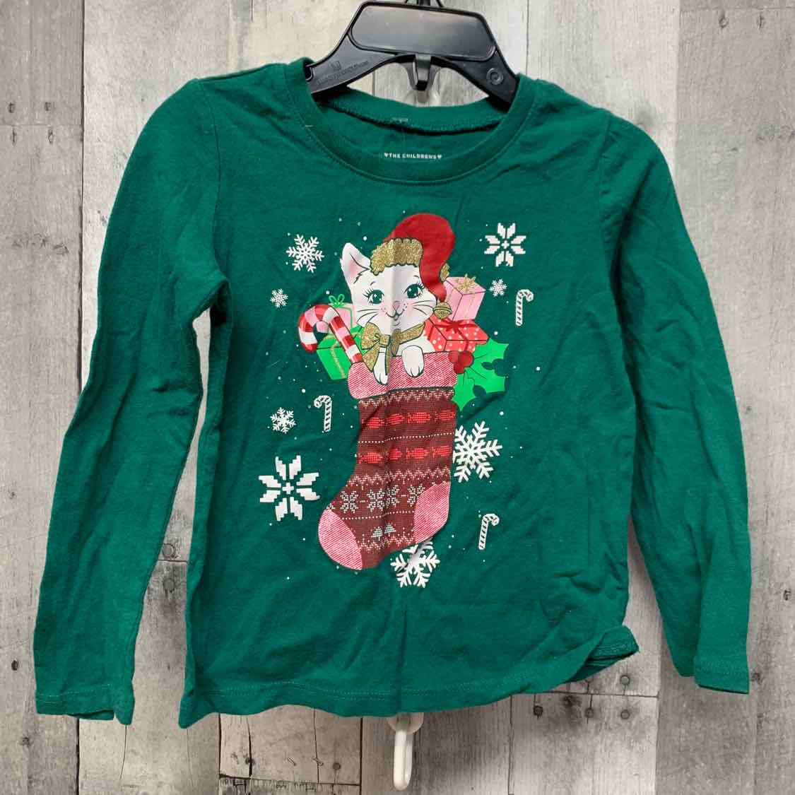 Size 3T Green Children's Place Long Sleeve Shirt