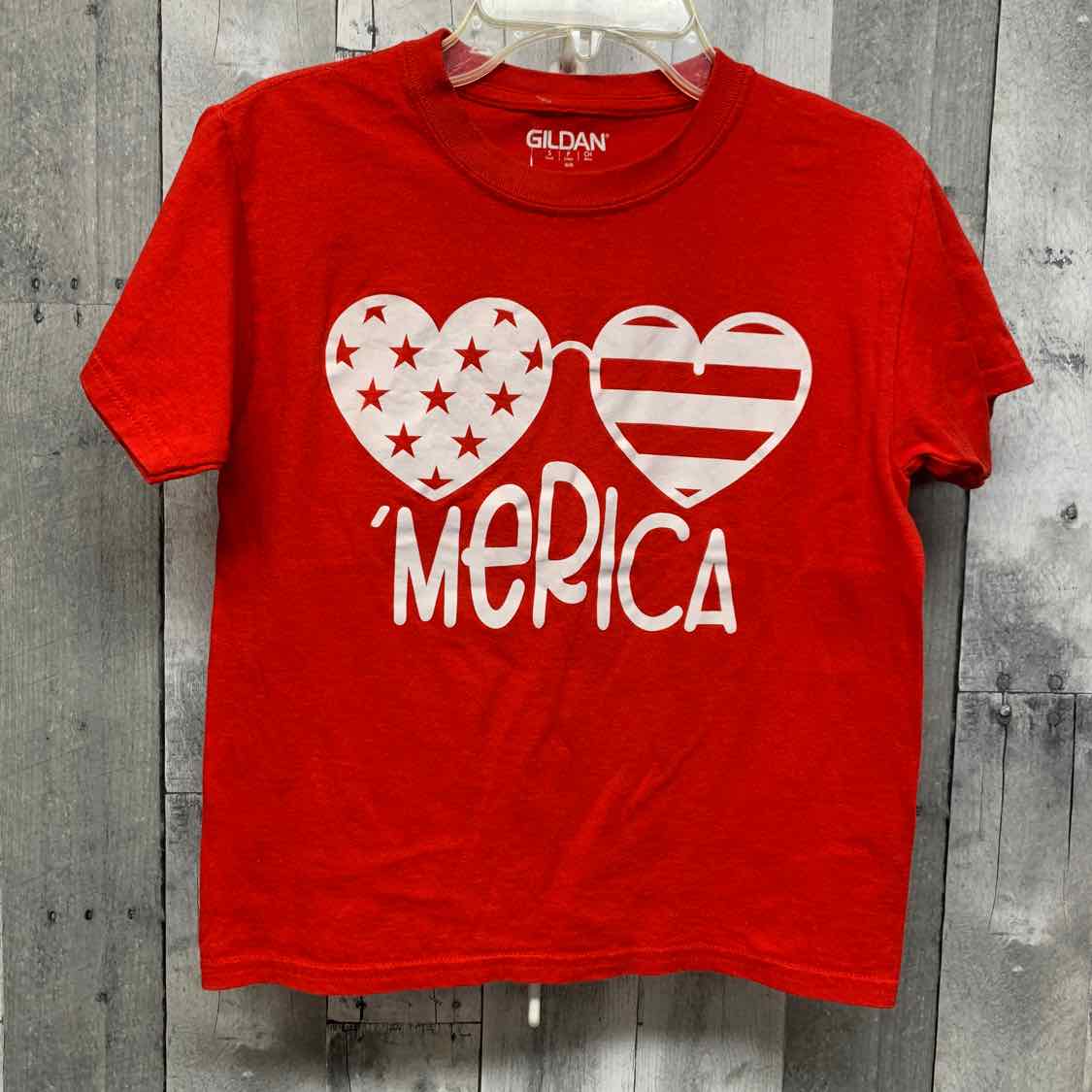 Size Small Red Graphic Mid Brand T Shirt