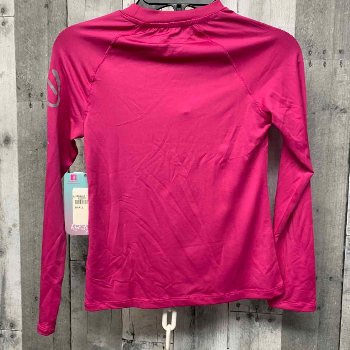 Size Small Pink Reel Legends Swim Top - OodlesCB