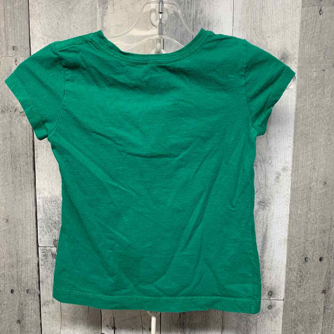 Size 4 Green/Yellow Disney T Shirt