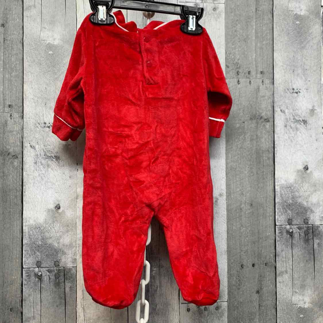 Size 0-3 Months Red/White B Brand Romper