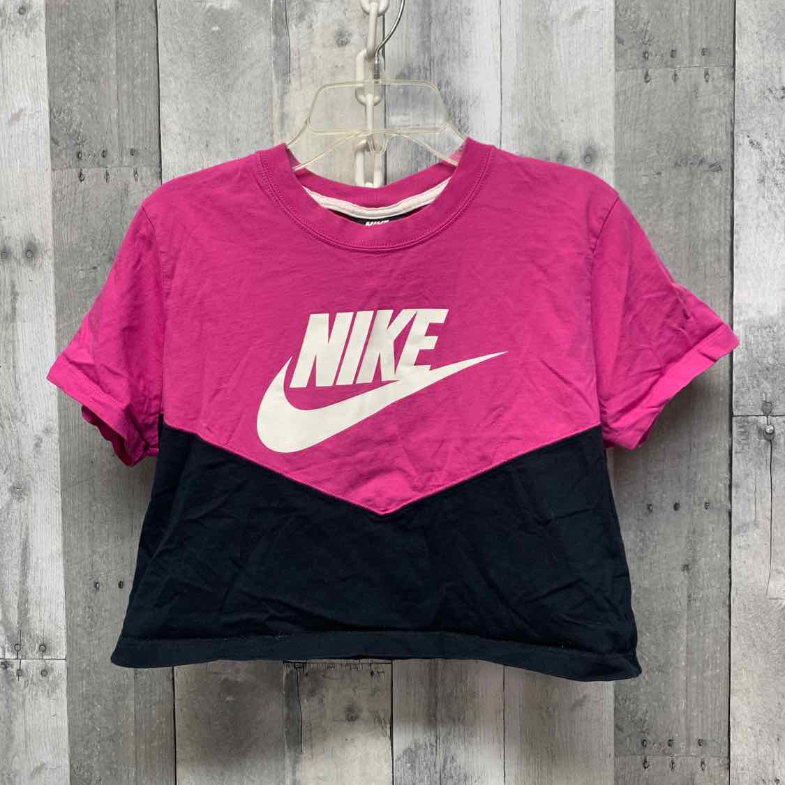 Size Medium Purple/Black Sport Brand T Shirt