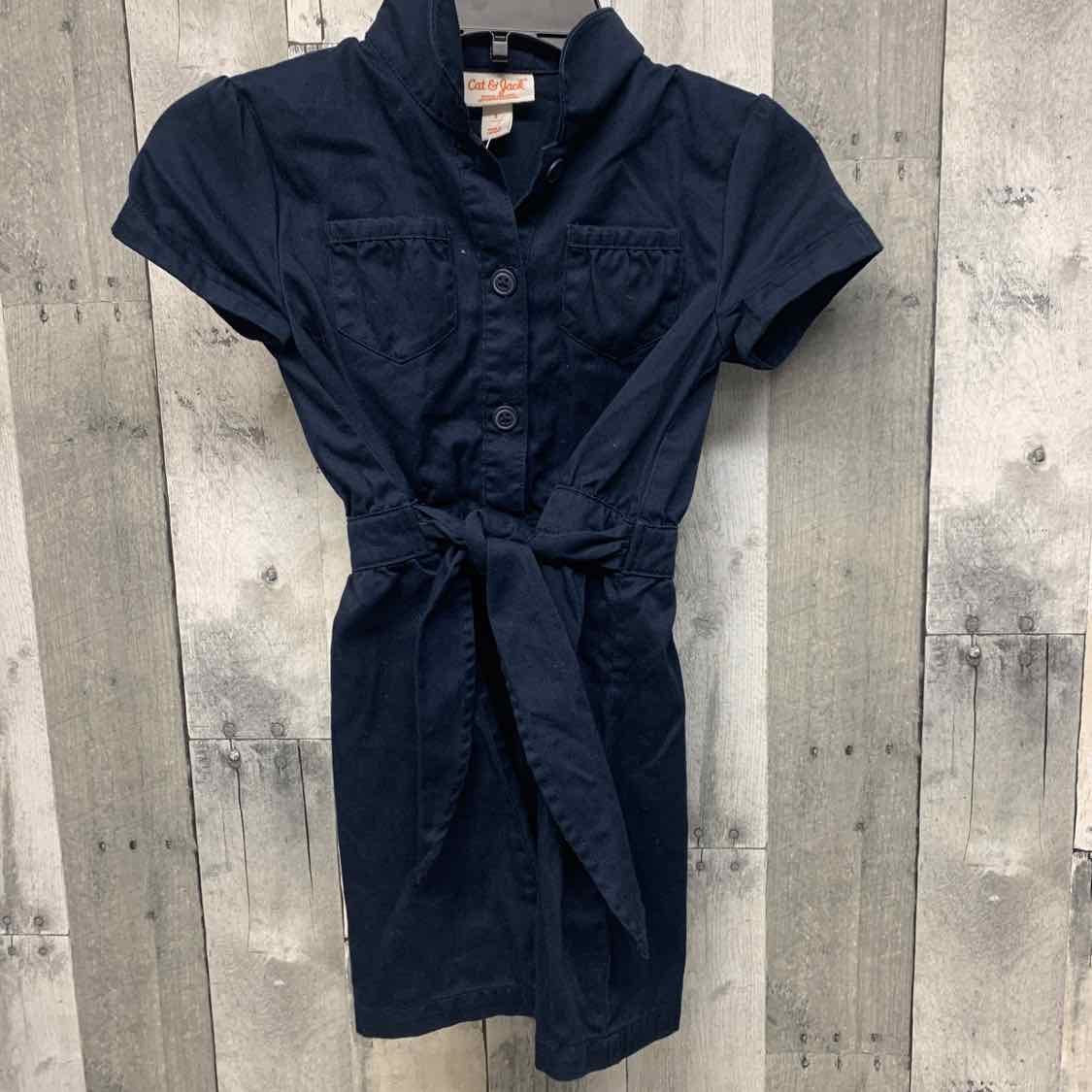 Size 5 Navy Cat & Jack Dress