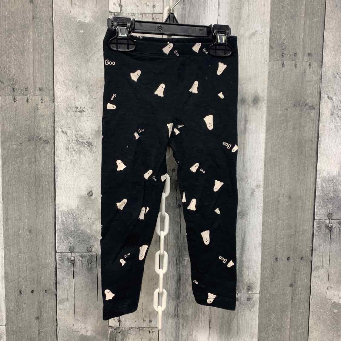 Size 2T Black/White Old Navy Leggings