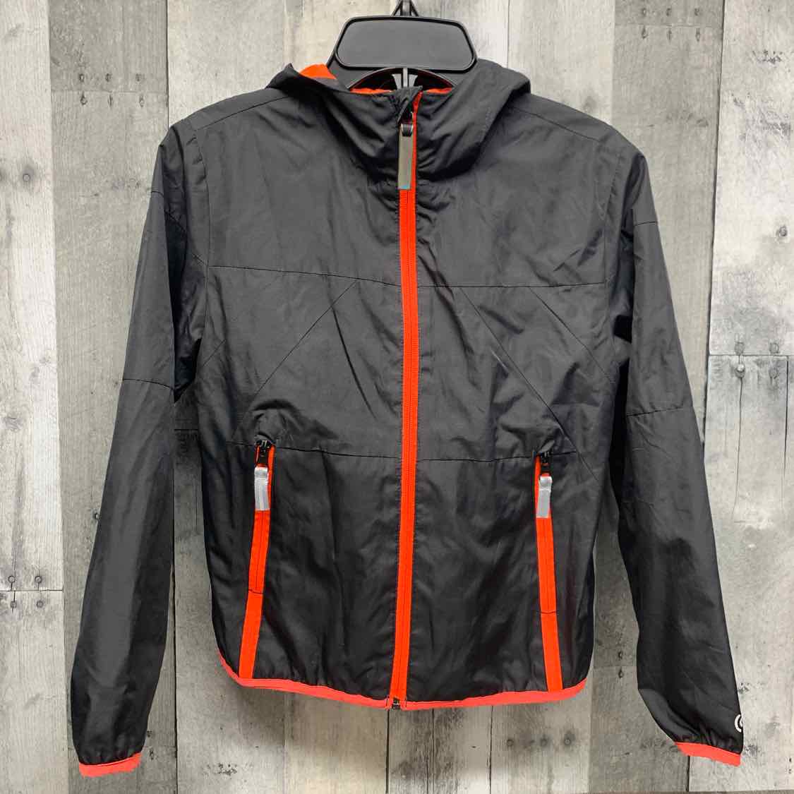Size 6/7 Gray/Orange Champion Light Jacket