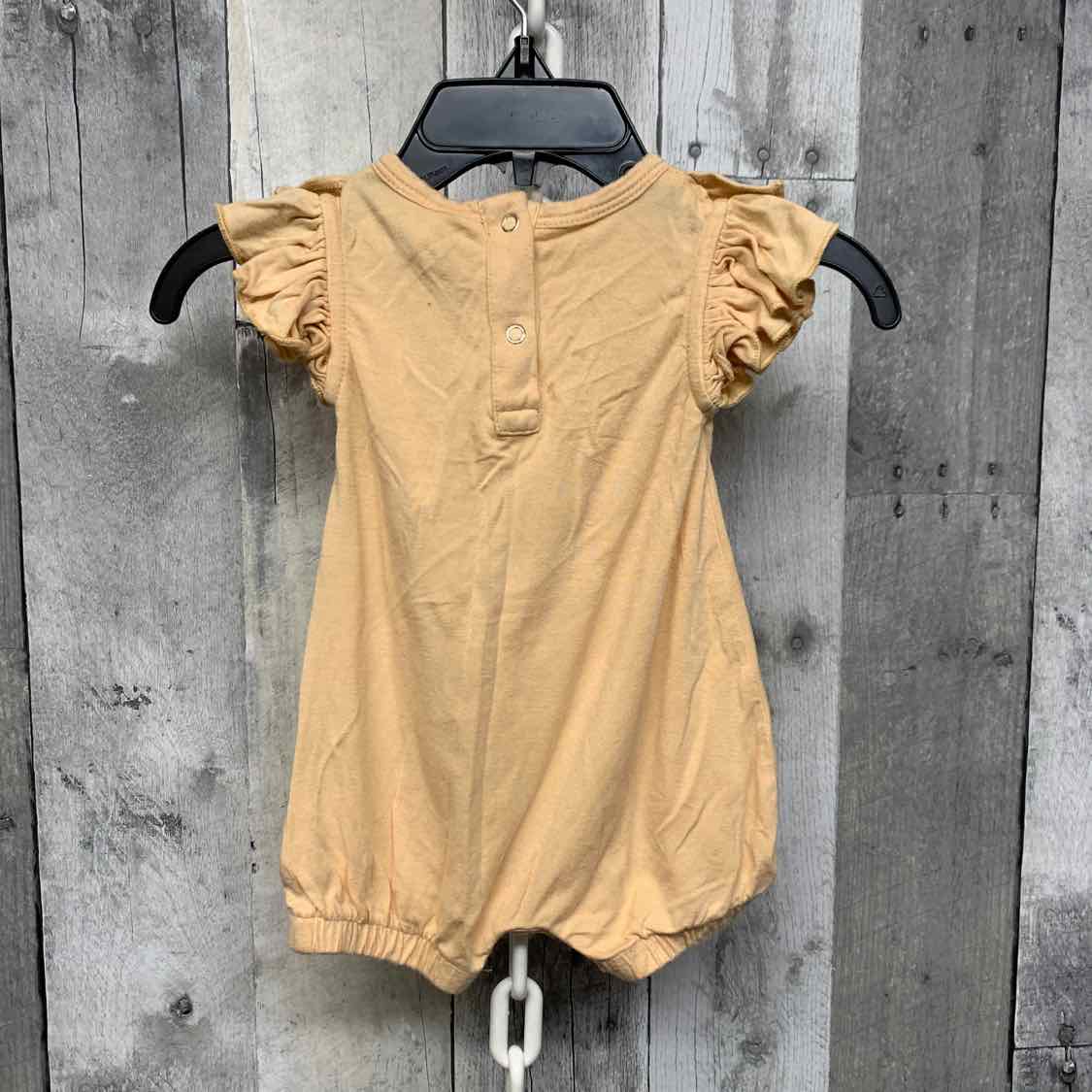 Size 0-3 Months Nude Bamboo Romper