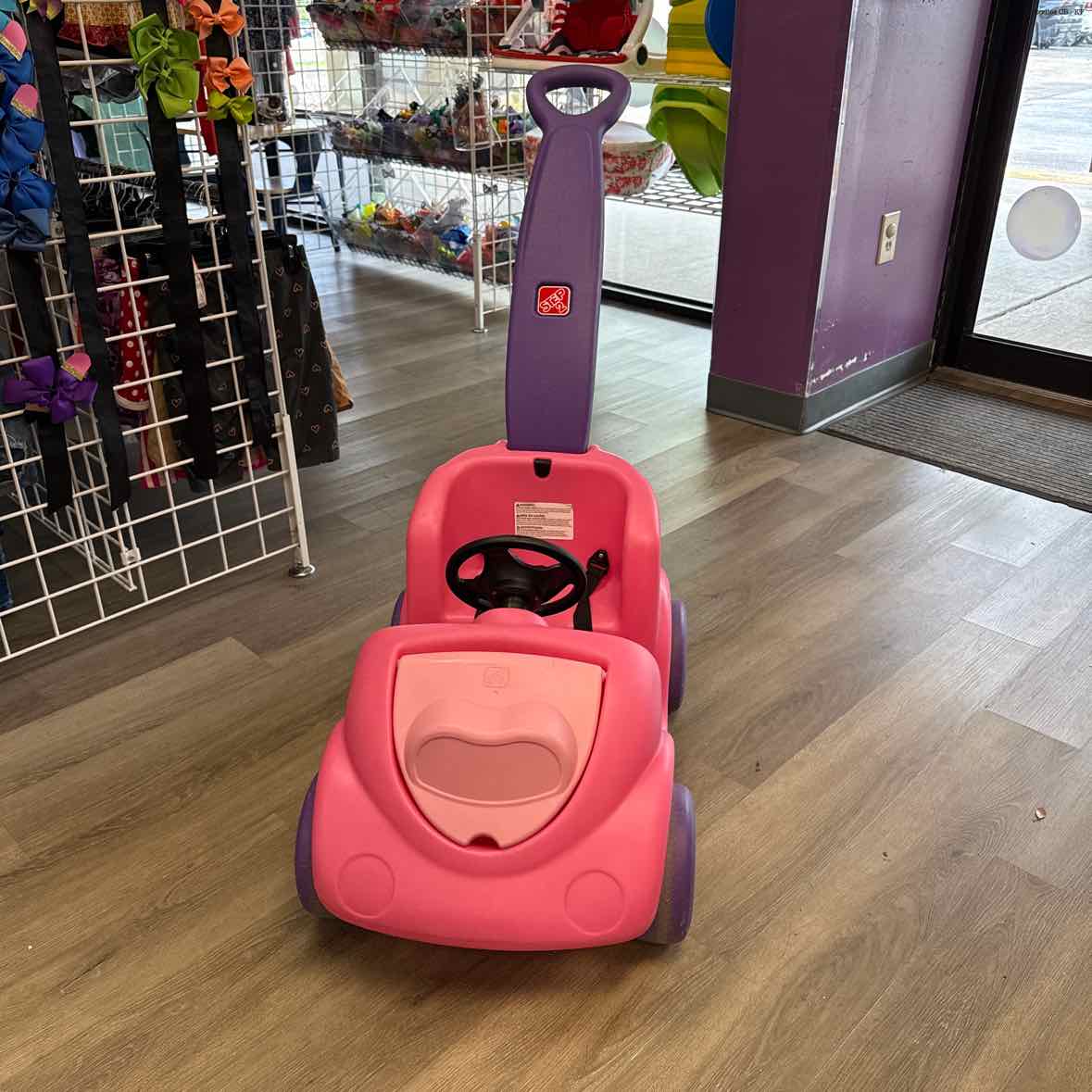Step2 Pink/Purple Push Riding Toy