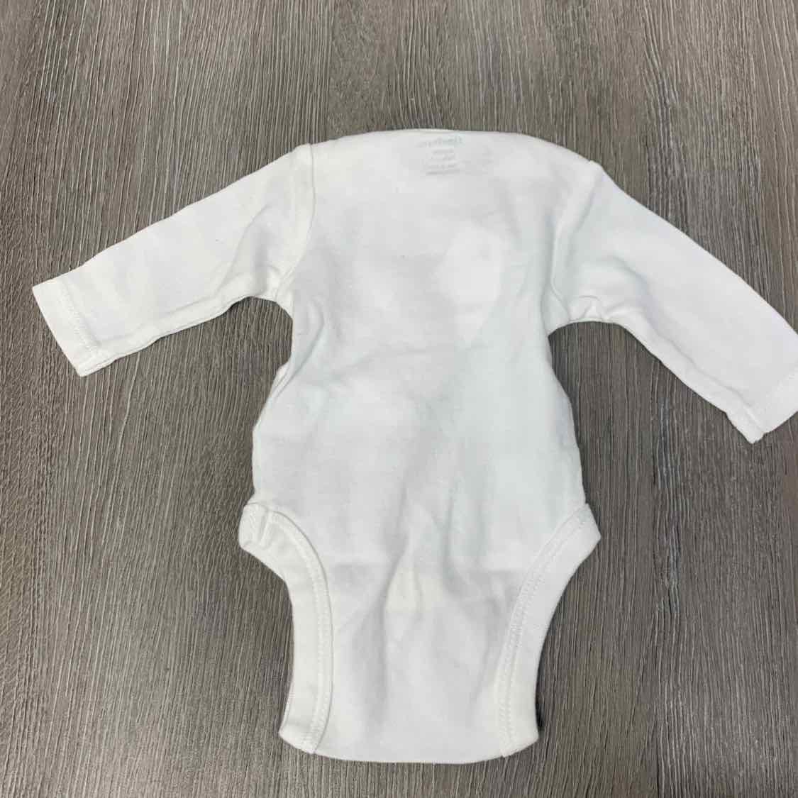 Size Preemie White Gerber Bodysuit