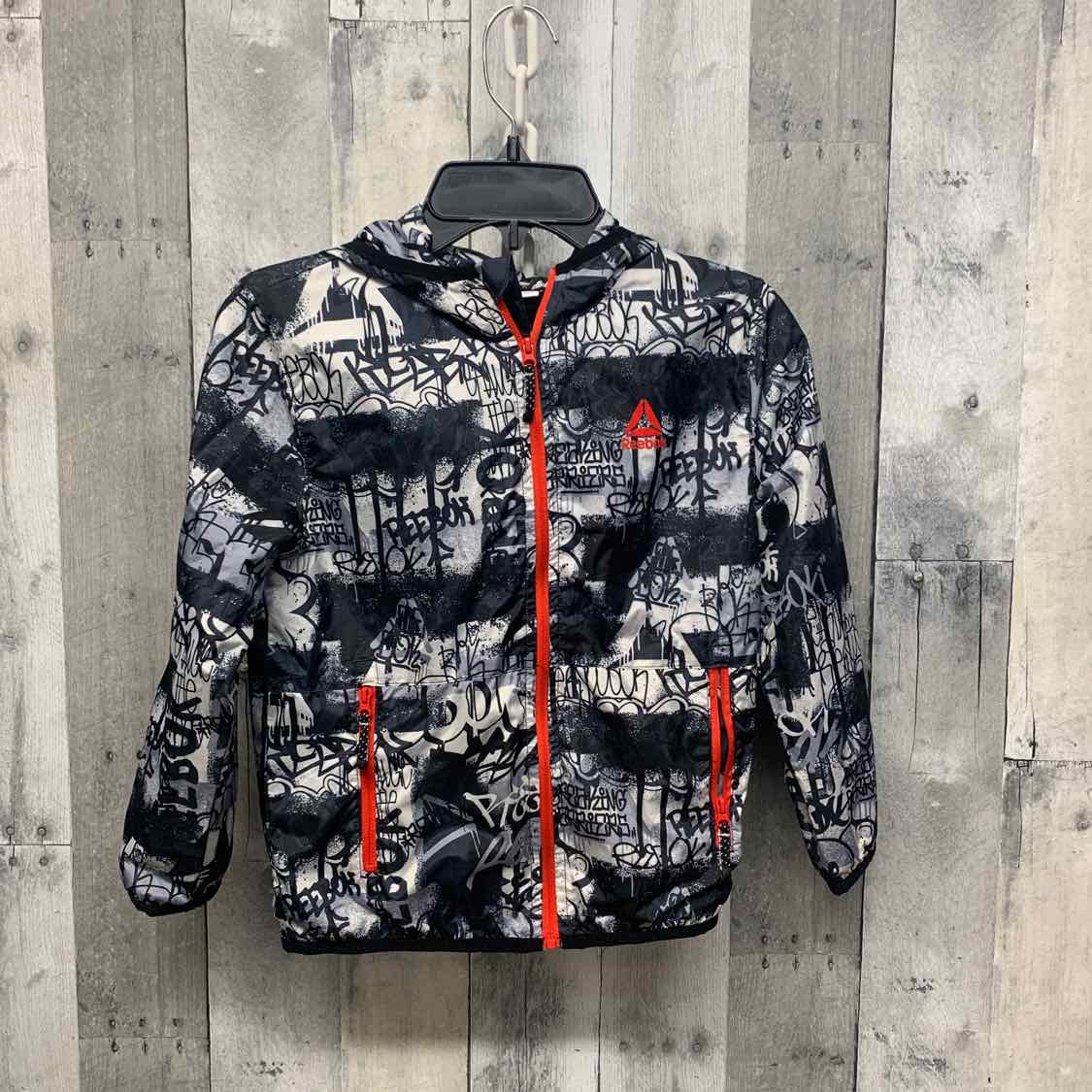 Size 4/5 Black/White Reebok Light Jacket