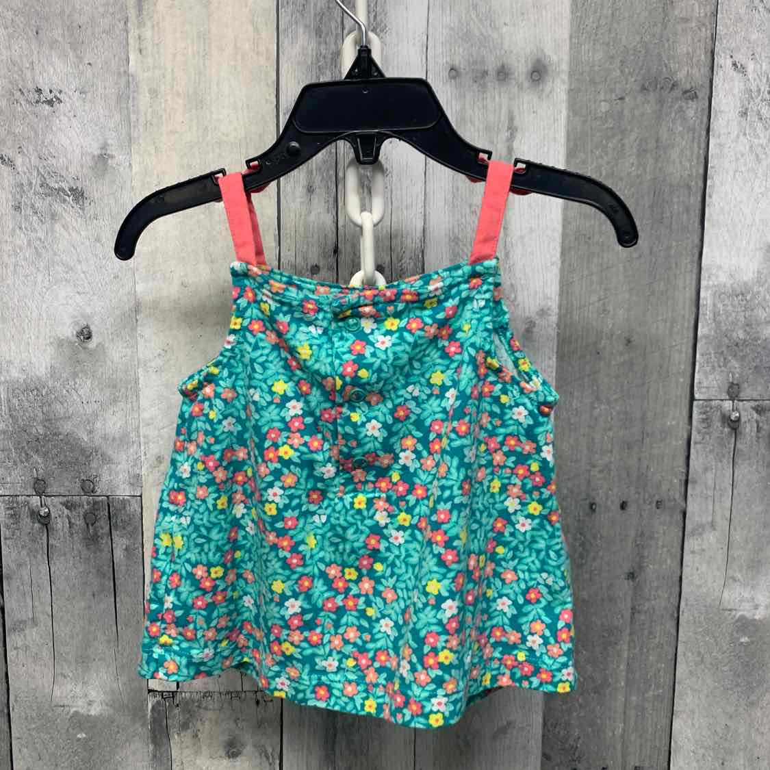 Size 18 Months Green/Pink Carter's Tank Top
